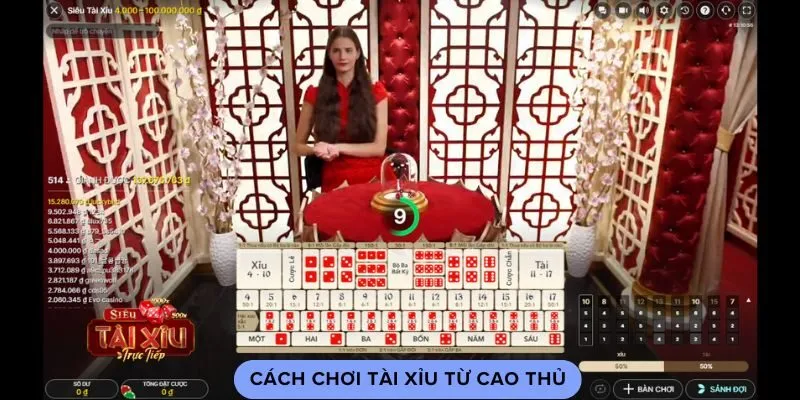 Cách chơi Tài Xỉu từ cao thủ